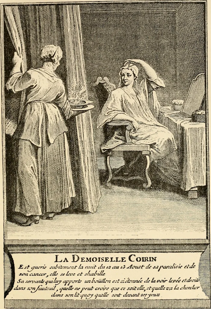 An illustration from Les maladies épidémiques de l'esprit; sorcellerie, magnétisme, morphinisme, délire des grandeurs, 1887, leaf 164
