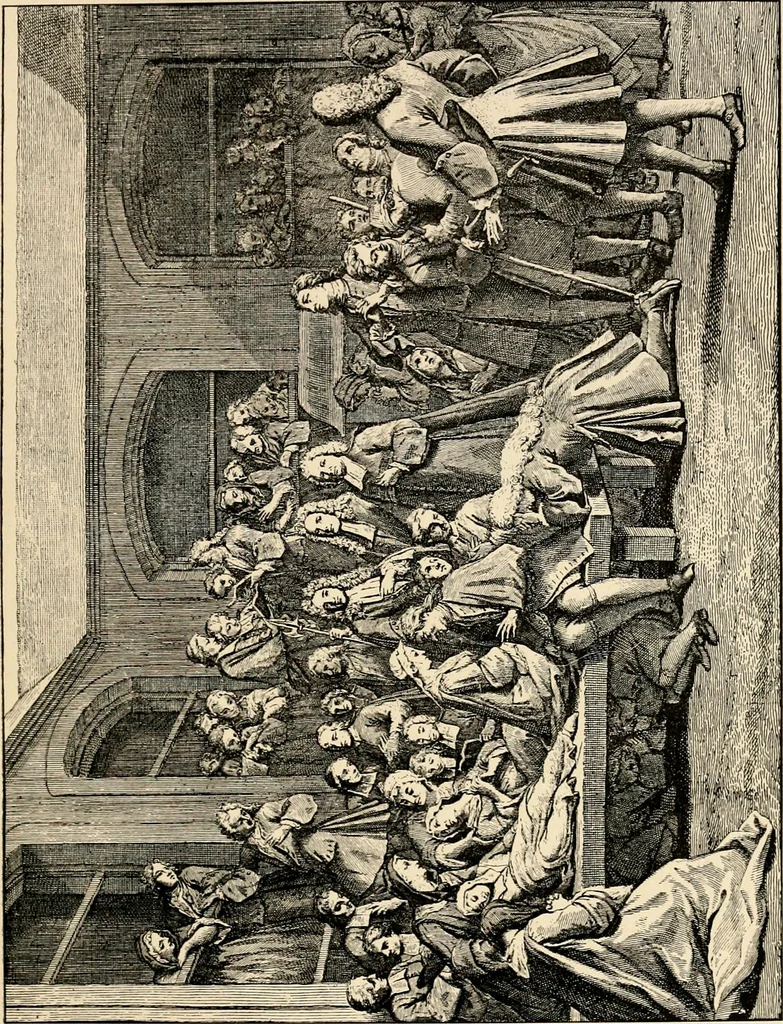 An illustration from Les maladies épidémiques de l'esprit; sorcellerie, magnétisme, morphinisme, délire des grandeurs, 1887, leaf 194