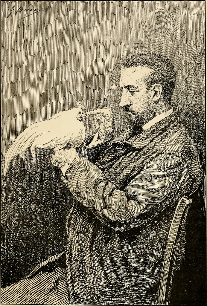 An illustration from Les maladies épidémiques de l'esprit; sorcellerie, magnétisme, morphinisme, délire des grandeurs, 1887, leaf 262