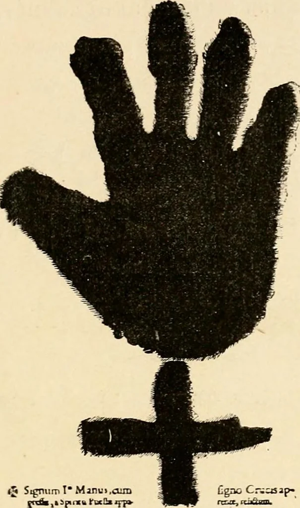 An illustration from Les maladies épidémiques de l'esprit; sorcellerie, magnétisme, morphinisme, délire des grandeurs, 1887, leaf 28
