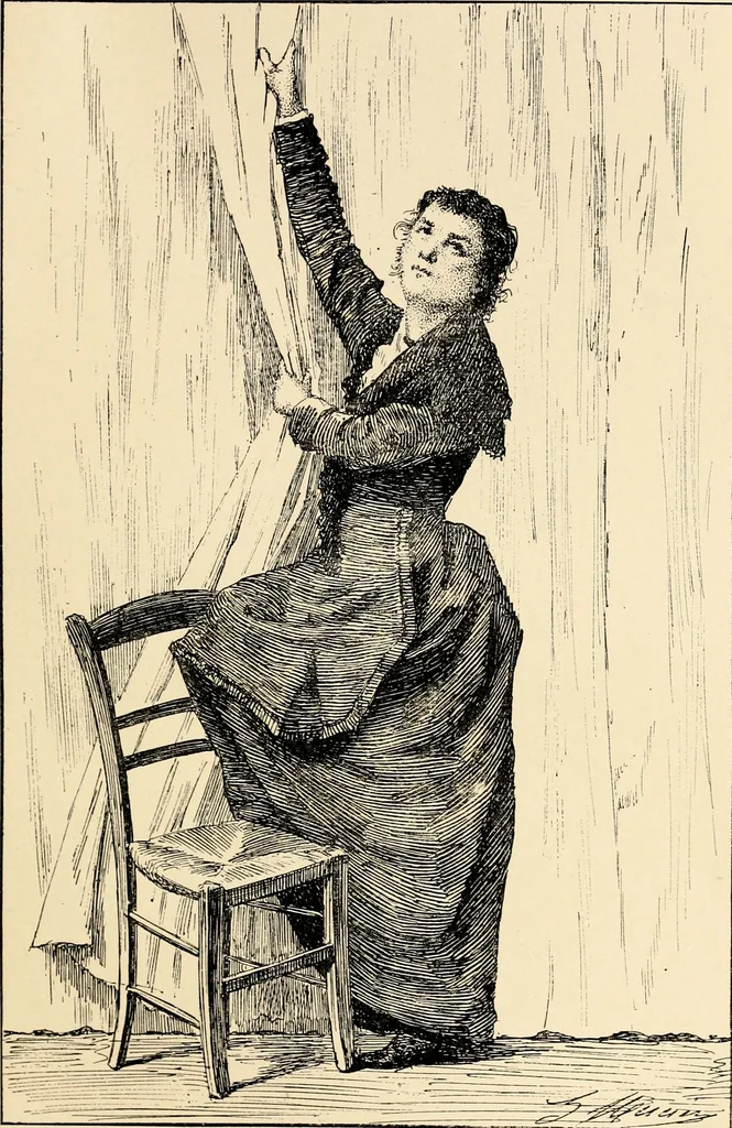 An illustration from Les maladies épidémiques de l'esprit; sorcellerie, magnétisme, morphinisme, délire des grandeurs, 1887, leaf 298