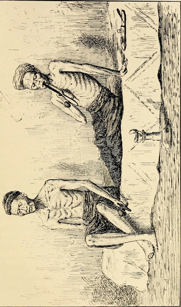 An illustration from Les maladies épidémiques de l'esprit; sorcellerie, magnétisme, morphinisme, délire des grandeurs, 1887, leaf 322