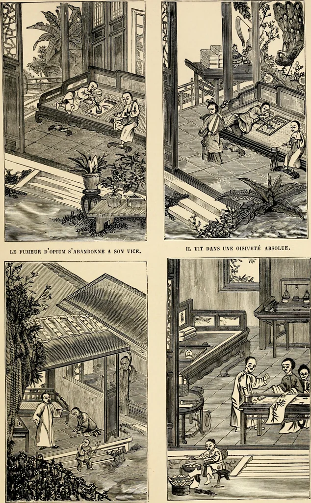 An illustration from Les maladies épidémiques de l'esprit; sorcellerie, magnétisme, morphinisme, délire des grandeurs, 1887, leaf 324
