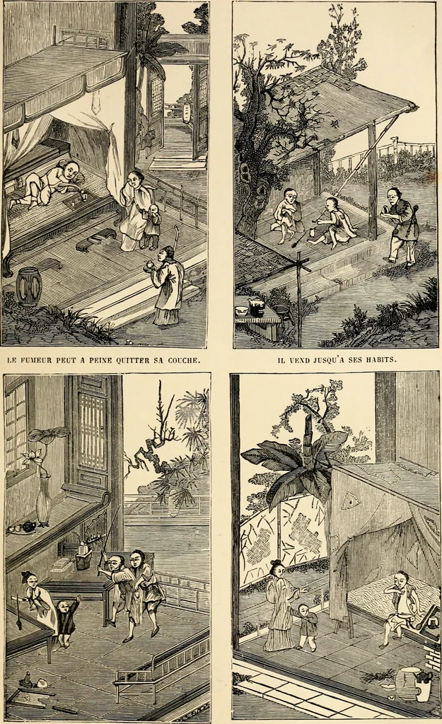 An illustration from Les maladies épidémiques de l'esprit; sorcellerie, magnétisme, morphinisme, délire des grandeurs, 1887, leaf 326