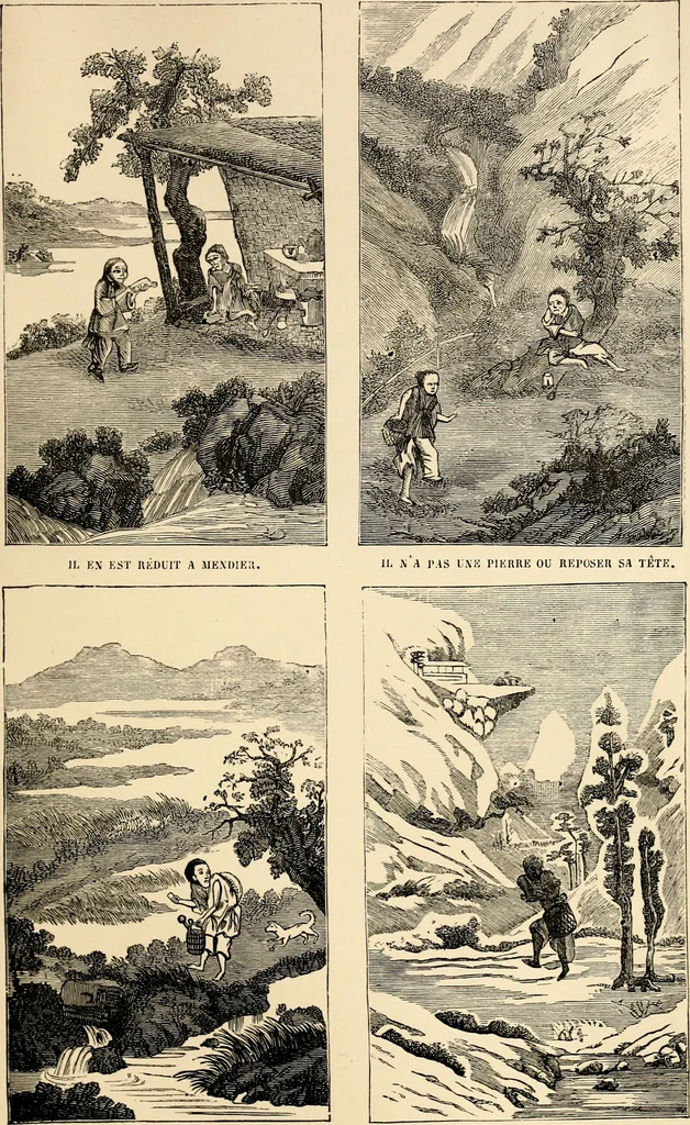 An illustration from Les maladies épidémiques de l'esprit; sorcellerie, magnétisme, morphinisme, délire des grandeurs, 1887, leaf 328