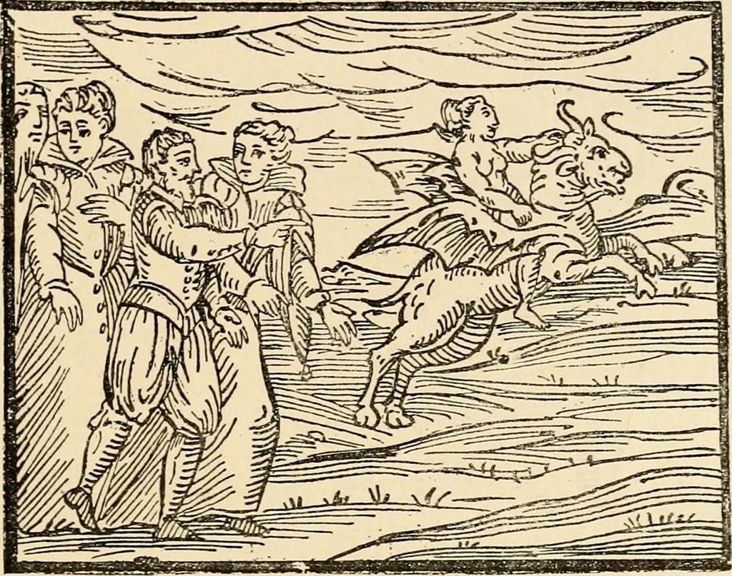 An illustration from Les maladies épidémiques de l'esprit; sorcellerie, magnétisme, morphinisme, délire des grandeurs, 1887, leaf 40