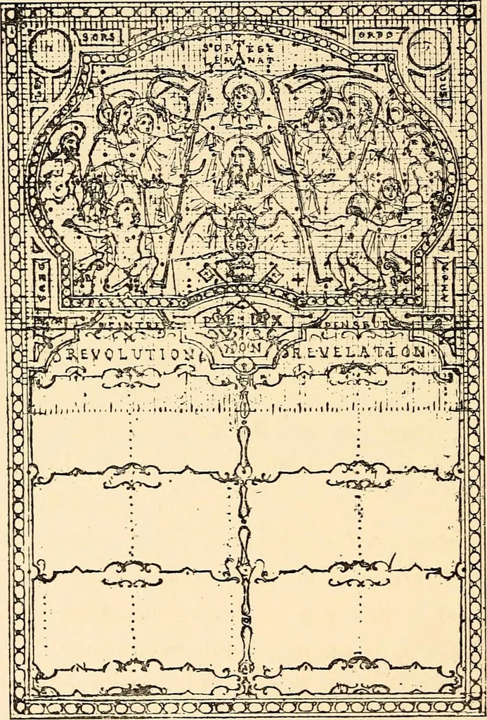 An illustration from Les maladies épidémiques de l'esprit; sorcellerie, magnétisme, morphinisme, délire des grandeurs, 1887, leaf 409