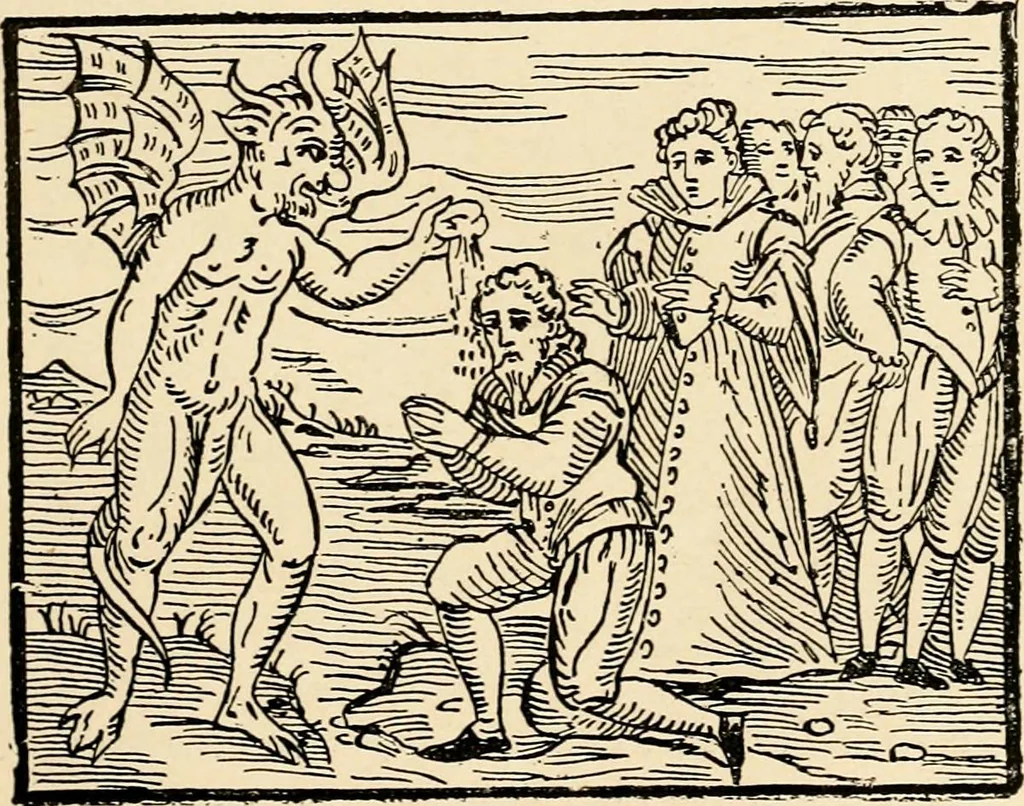An illustration from Les maladies épidémiques de l'esprit; sorcellerie, magnétisme, morphinisme, délire des grandeurs, 1887, leaf 42