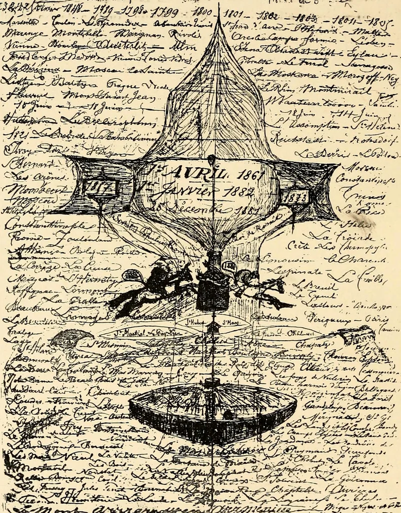 An illustration from Les maladies épidémiques de l'esprit; sorcellerie, magnétisme, morphinisme, délire des grandeurs, 1887, leaf 429