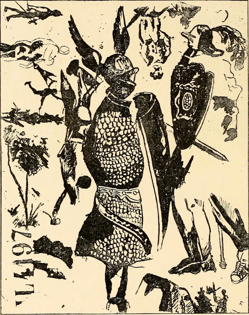 An illustration from Les maladies épidémiques de l'esprit; sorcellerie, magnétisme, morphinisme, délire des grandeurs, 1887, leaf 431