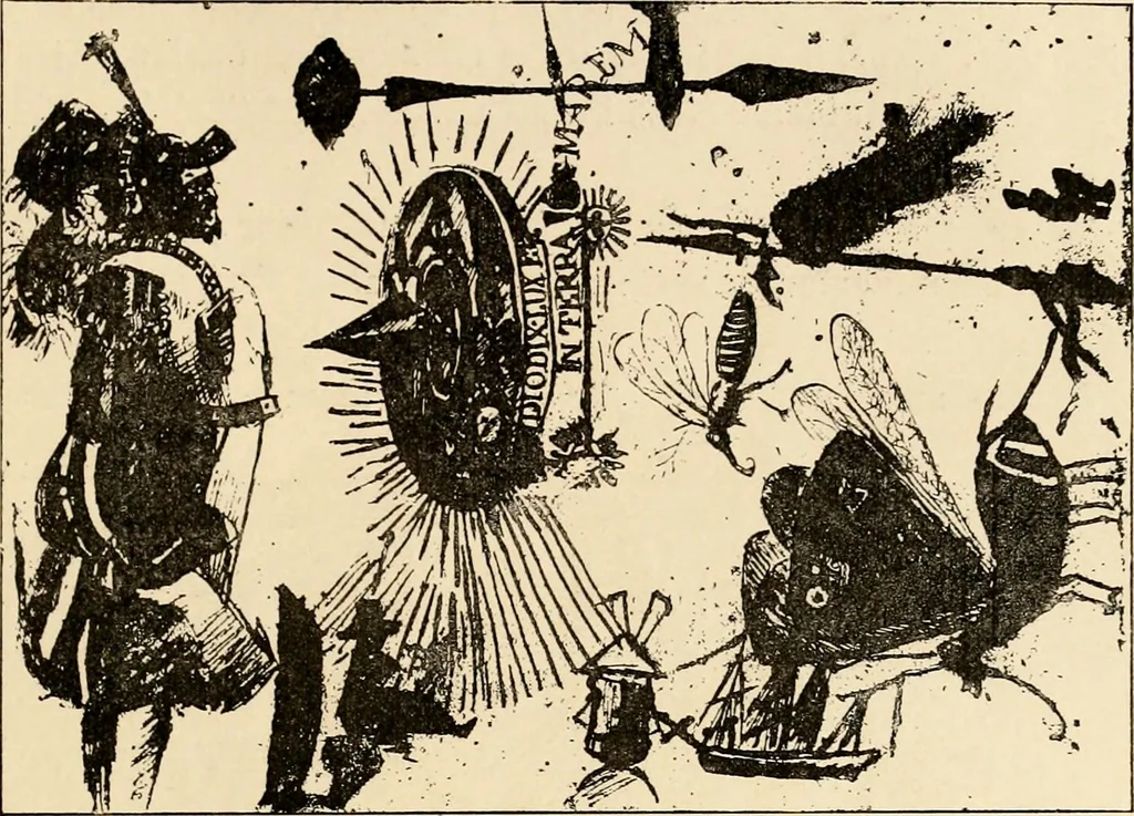 An illustration from Les maladies épidémiques de l'esprit; sorcellerie, magnétisme, morphinisme, délire des grandeurs, 1887, leaf 432