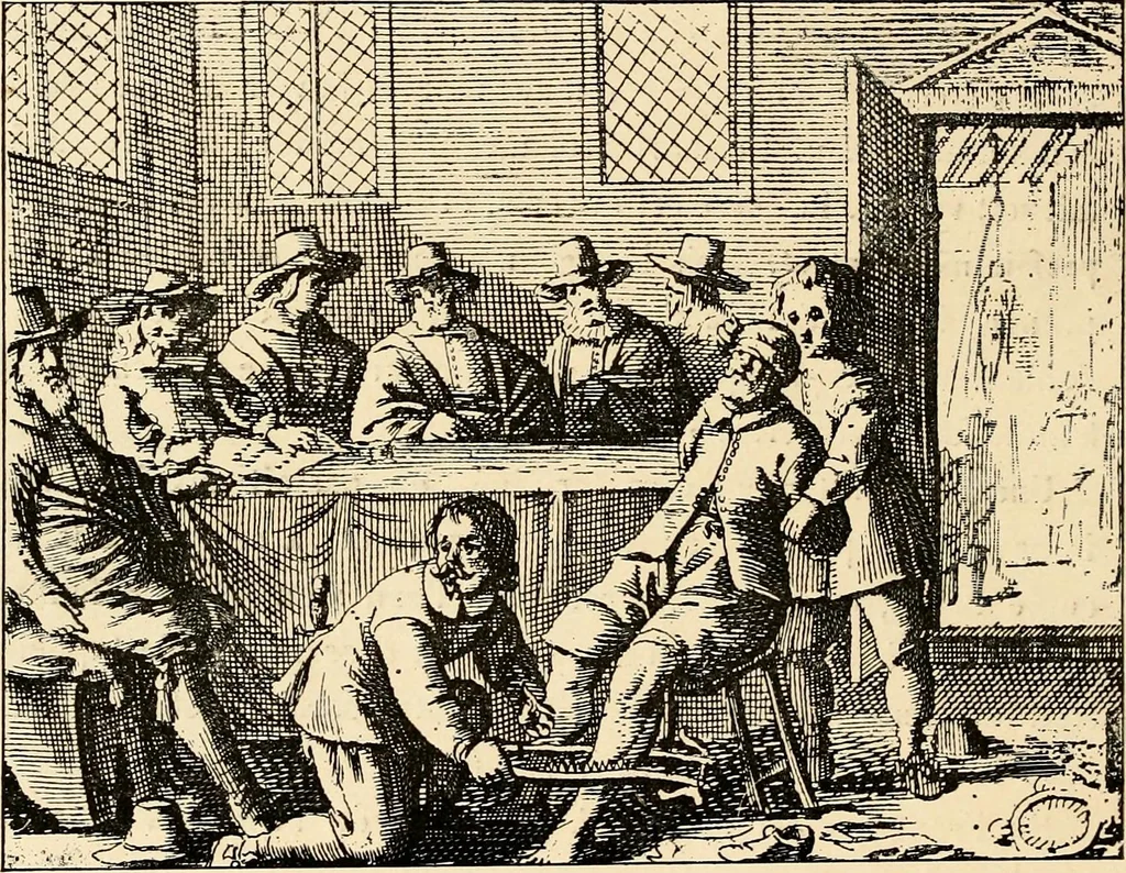 An illustration from Les maladies épidémiques de l'esprit; sorcellerie, magnétisme, morphinisme, délire des grandeurs, 1887, leaf 53