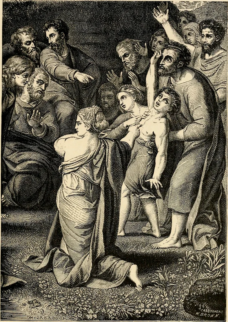 An illustration from Les maladies épidémiques de l'esprit; sorcellerie, magnétisme, morphinisme, délire des grandeurs, 1887, leaf 80