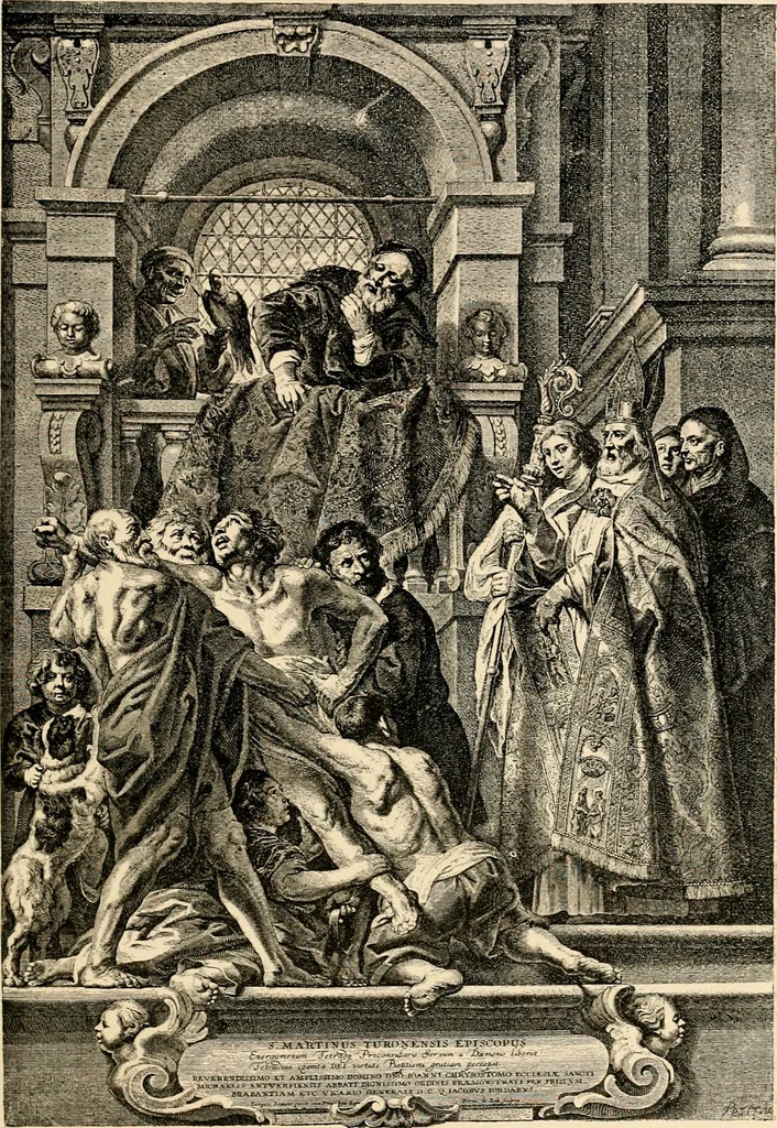 An illustration from Les maladies épidémiques de l'esprit; sorcellerie, magnétisme, morphinisme, délire des grandeurs, 1887, leaf 88