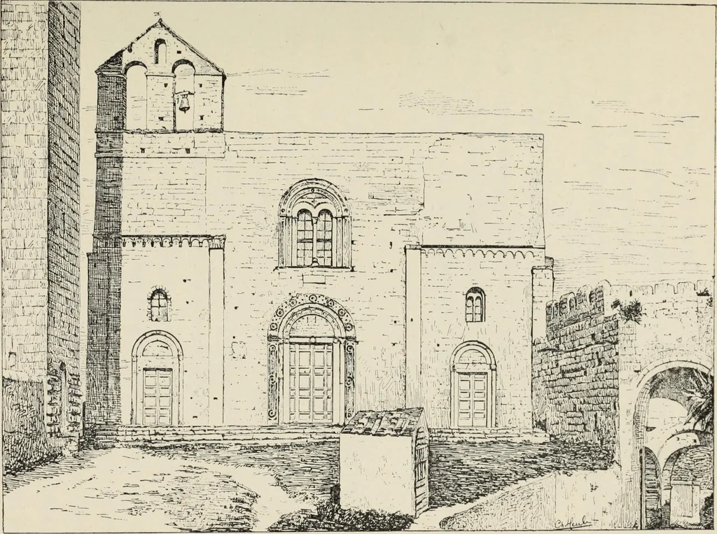 An illustration from Les marbriers romains et le mobilier presbytéral, 1897, leaf 218