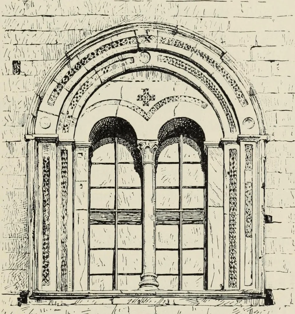 An illustration from Les marbriers romains et le mobilier presbytéral, 1897, leaf 224