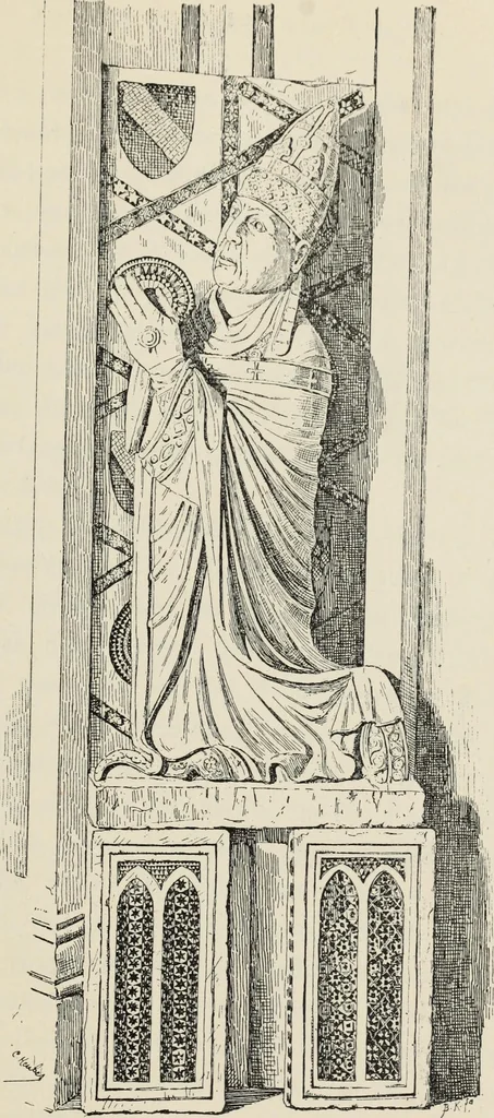 An illustration from Les marbriers romains et le mobilier presbytéral, 1897, leaf 288
