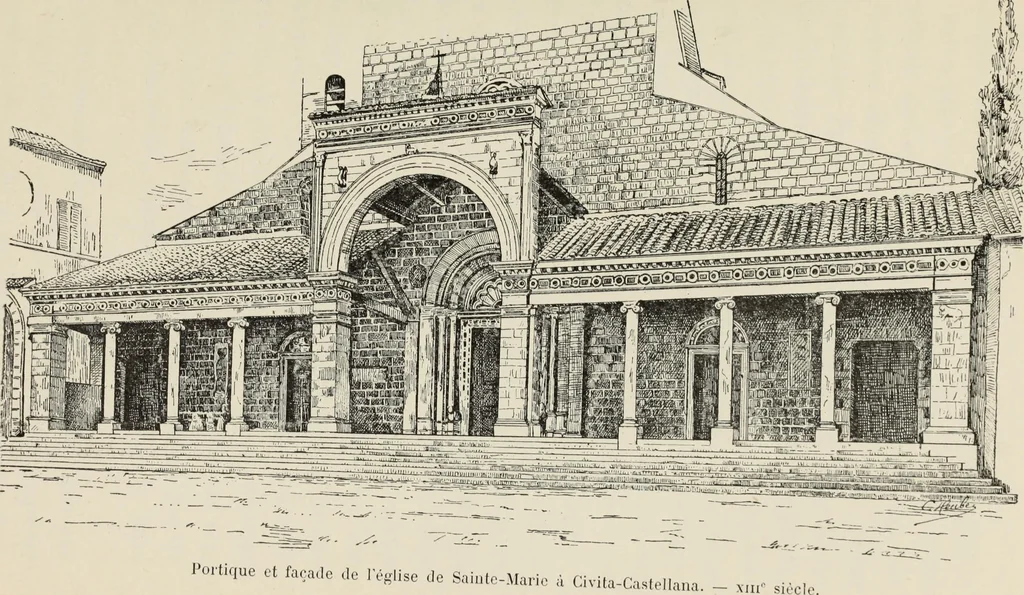 An illustration from Les marbriers romains et le mobilier presbytéral, 1897, leaf 368