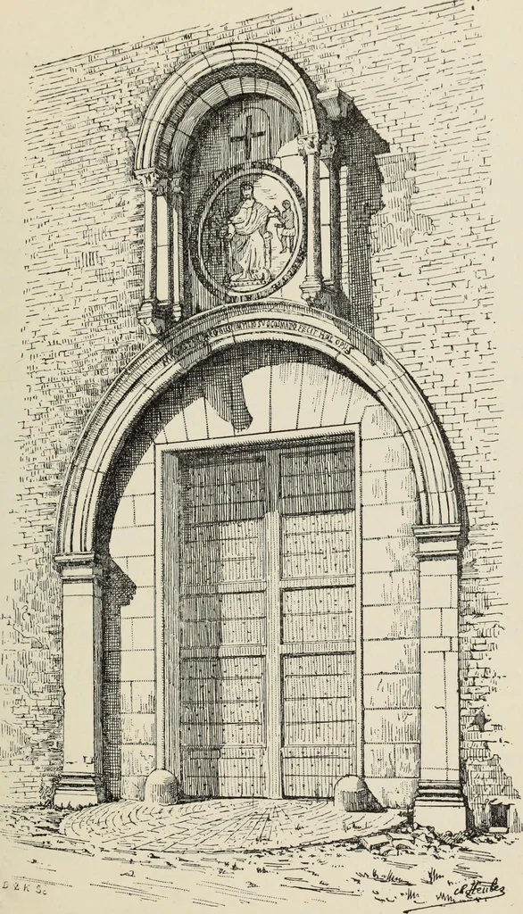 An illustration from Les marbriers romains et le mobilier presbytéral, 1897, leaf 390