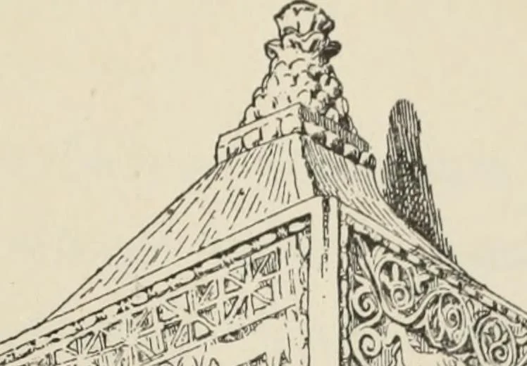 An illustration from Les marbriers romains et le mobilier presbytéral, 1897, leaf 76