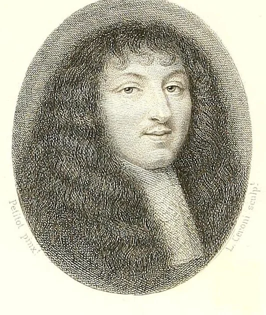 An illustration from Les émaux de Petitot du Musée imperial du Louvre. Portraits de personnages historiques et de femmes célèbres du siècle de Louis XIV, 1862, leaf 80