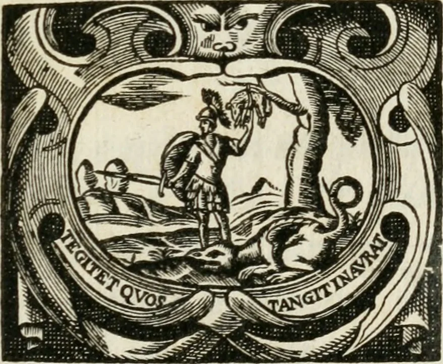 An illustration from Les meditations metaphysiqves de René Des-cartes, tovchant la premiere philosophie dans lesquelles l'existence de Dieu, & la distinction réelle entre l'ame & le corps de l'homme, sont demonstrées, 1647, leaf 4