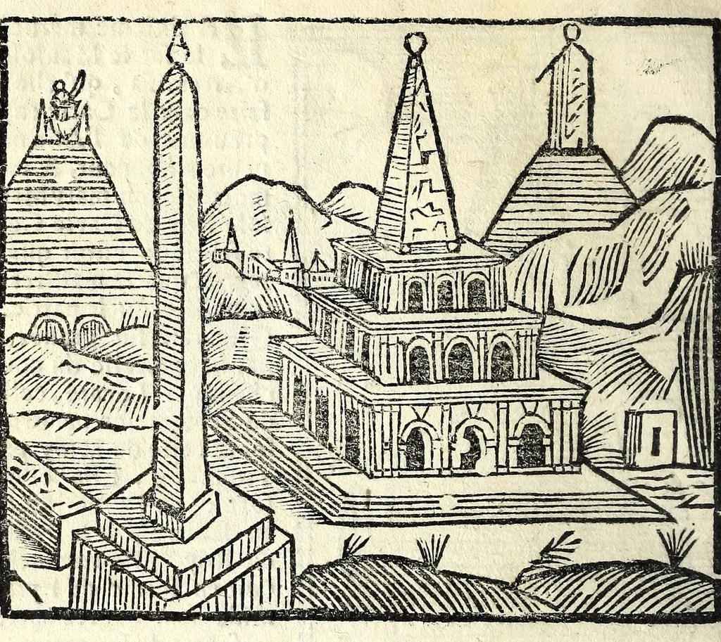 An illustration from Les merueilles de la ville de Rome : ou est traitè des eglises, stations & reliques des corps saints qui y sont : auec la guide qui enseigne aux estrangers à aysement trouuer les choses plus remarquables de Rome : ensemble les noms des papes, empereurs, & autres princes chrestiens, 1690, leaf 138