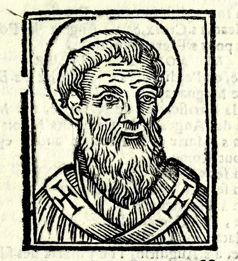 An illustration from Les merueilles de la ville de Rome : ou est traitè des eglises, stations & reliques des corps saints qui y sont : auec la guide qui enseigne aux estrangers à aysement trouuer les choses plus remarquables de Rome : ensemble les noms des papes, empereurs, & autres princes chrestiens, 1690, leaf 73