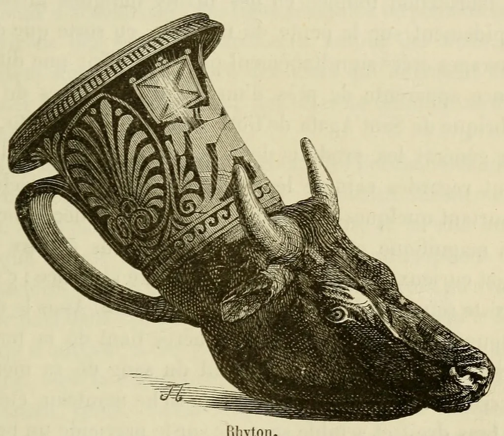 An illustration from Les merveilles de la céramique; ou, L'art de façonner et décorer les vases en terre cuite, faïence, grès et porcelaine, depuis les temps antiques jusqua'à nos jours, 1868, leaf 59