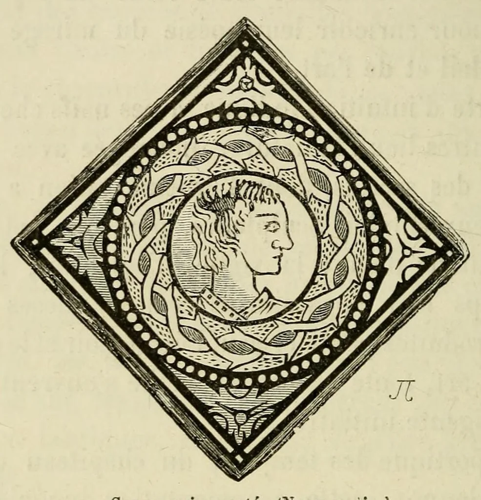 An illustration from Les merveilles de la céramique; ou, L'art de façonner et décorer les vases en terre cuite, faïence, grès et porcelaine, depuis les temps antiques jusqua'à nos jours, 1868, leaf 90