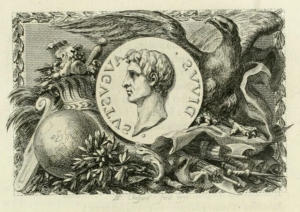 An illustration from Les metamorphoses d'Ovide : en Latin et en François, 1767, leaf 321