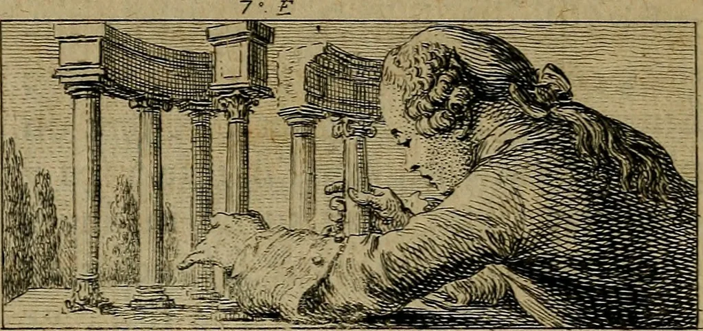 An illustration from Les misotechnites aux enfers, ou, Examen des observations sur les arts, 1763, leaf 89