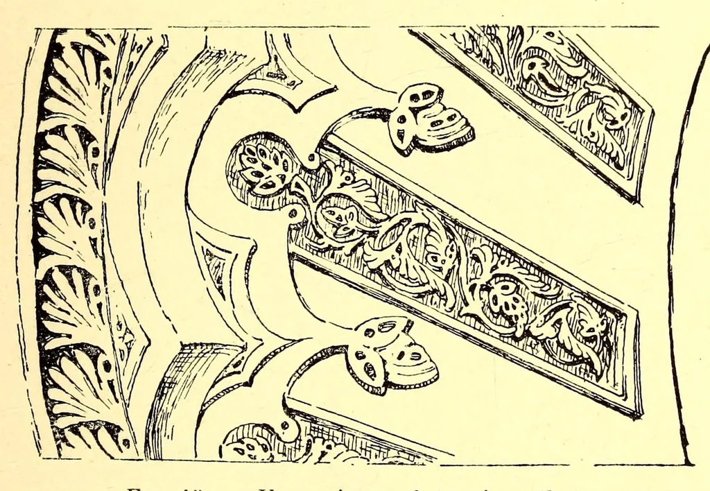 An illustration from Les monuments arabes de Tlemcen, 1903, leaf 173