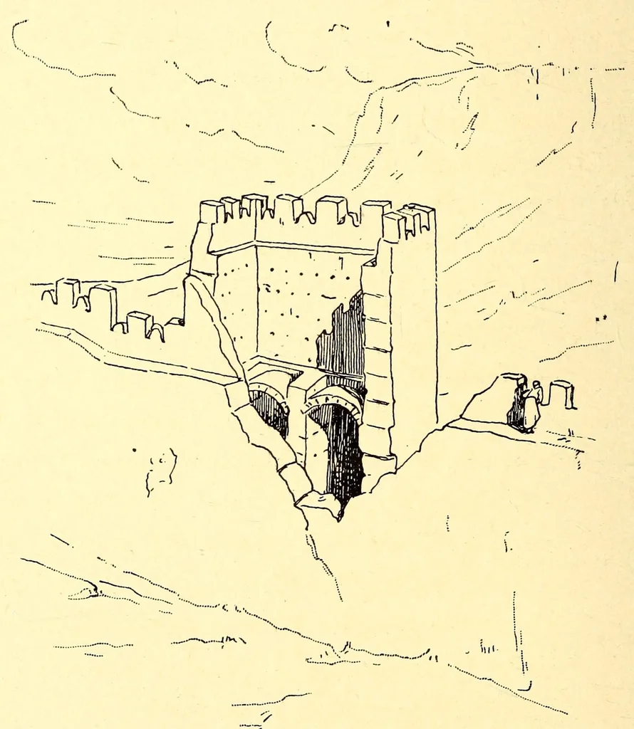 An illustration from Les monuments arabes de Tlemcen, 1903, leaf 236
