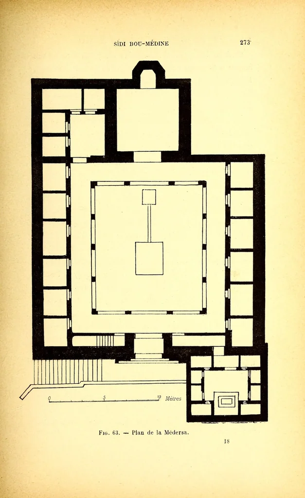 An illustration from Les monuments arabes de Tlemcen, 1903, leaf 329