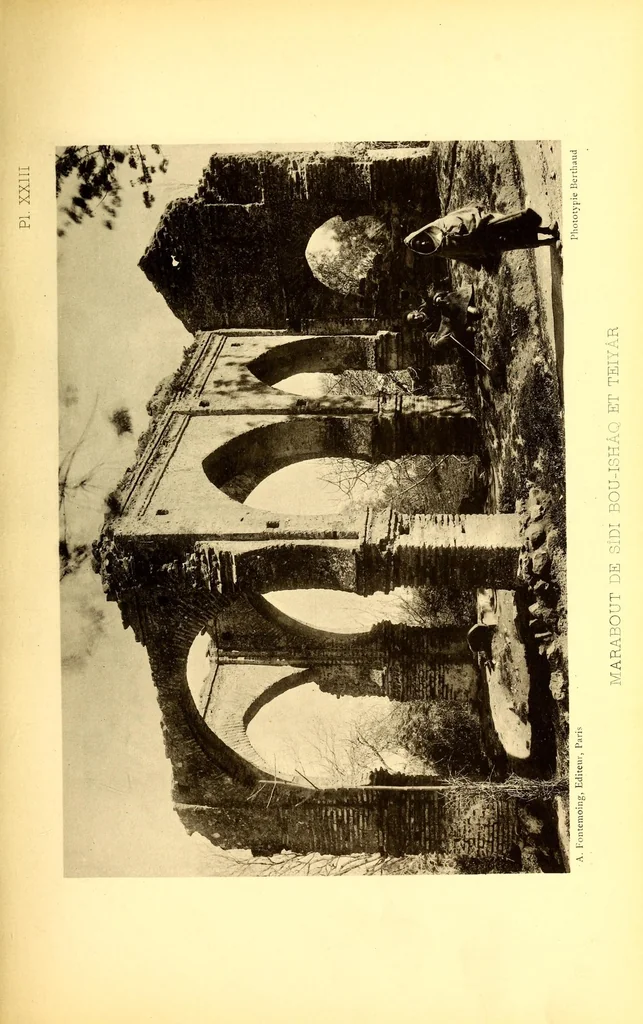 An illustration from Les monuments arabes de Tlemcen, 1903, leaf 341