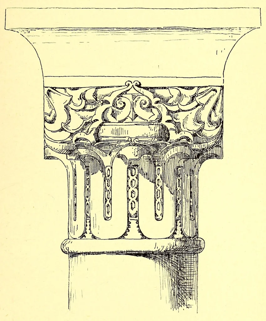 An illustration from Les monuments arabes de Tlemcen, 1903, leaf 357