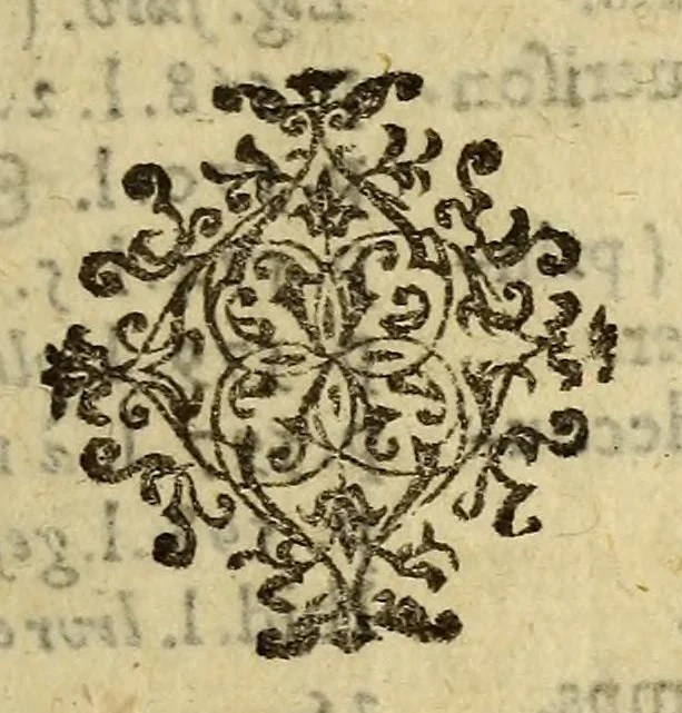 An illustration from Les Muses de la Nouvelle France, 1612, leaf 81