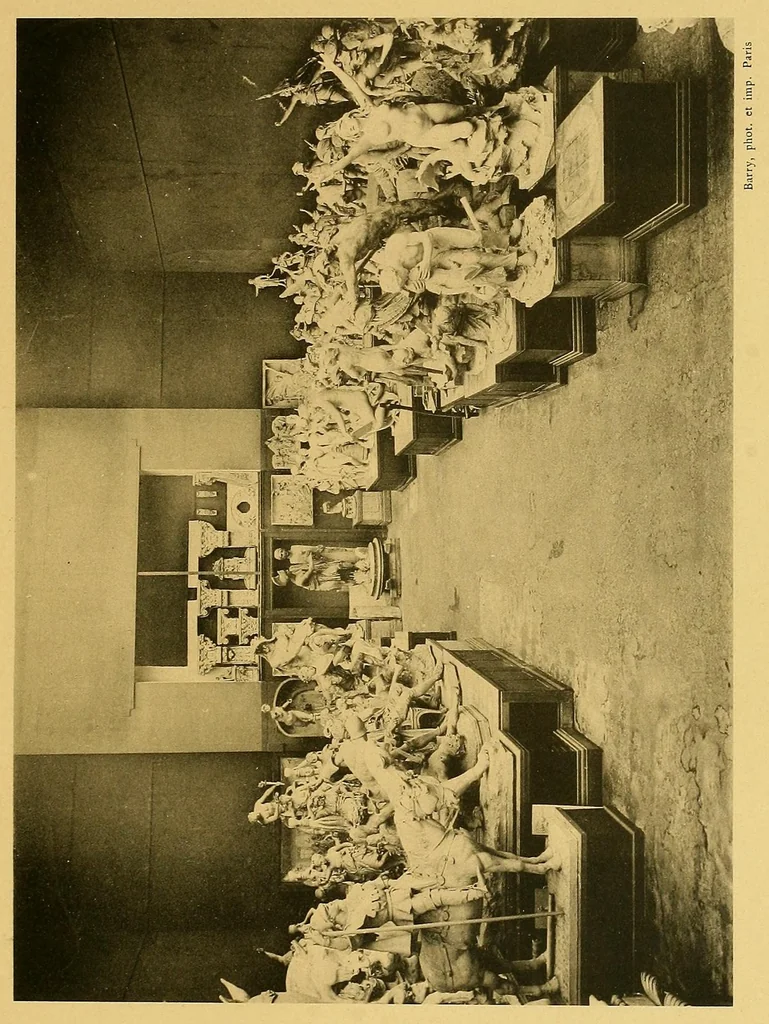An illustration from Les musées de la Ville de Paris, 1901, leaf 105