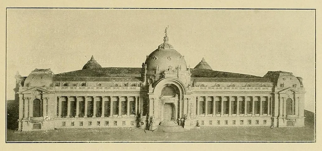 An illustration from Les musées de la Ville de Paris, 1901, leaf 115
