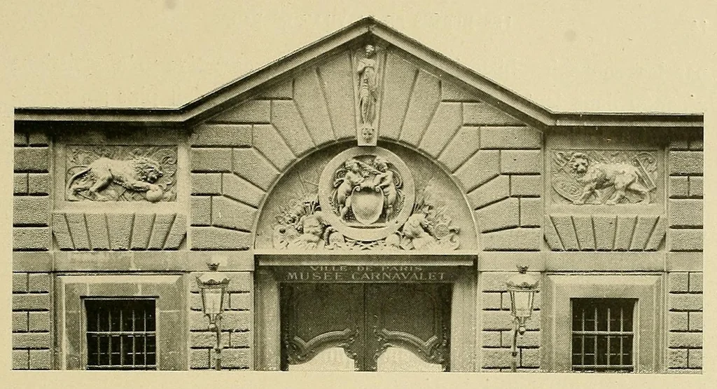 An illustration from Les musées de la Ville de Paris, 1901, leaf 31