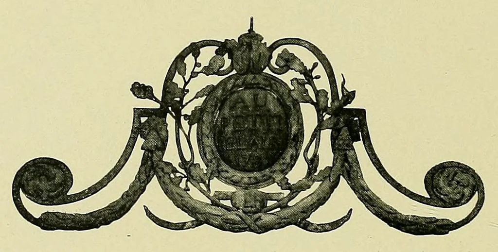 An illustration from Les musées de la Ville de Paris, 1901, leaf 56