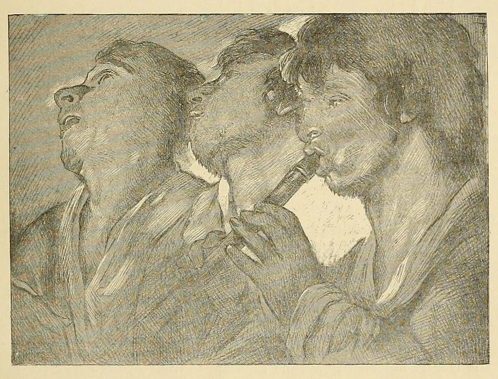 An illustration from Les Musées de Madrid : Le Prado, San Fernando, L'Armeria, 1896, leaf 145