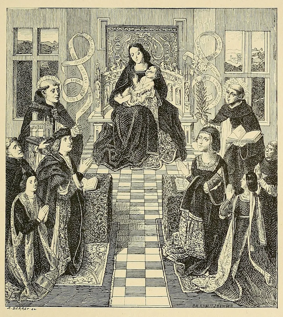 An illustration from Les Musées de Madrid : Le Prado, San Fernando, L'Armeria, 1896, leaf 173