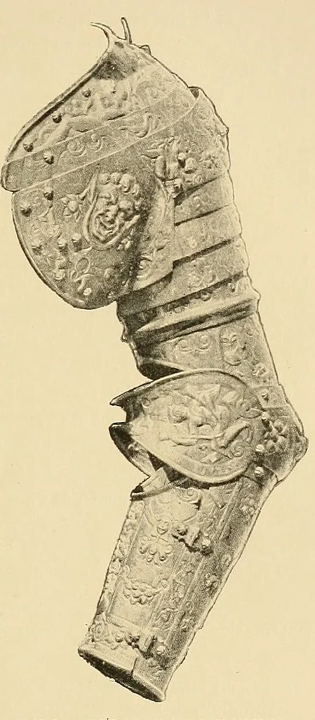 An illustration from Les Musées de Madrid : Le Prado, San Fernando, L'Armeria, 1896, leaf 347