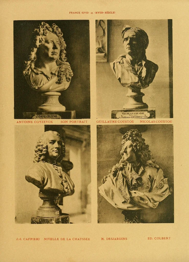 An illustration from Les musées d'Europe. La sculpture au Louvre;, 1900, leaf 241