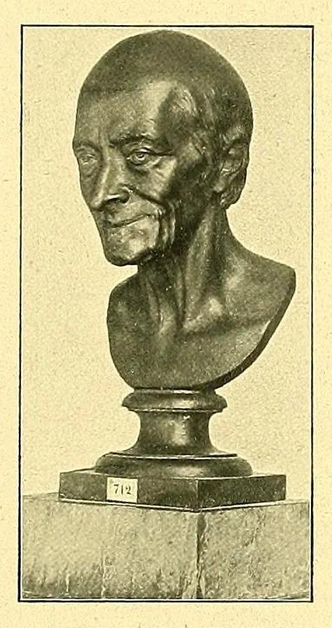 An illustration from Les musées d'Europe. La sculpture au Louvre;, 1900, leaf 255