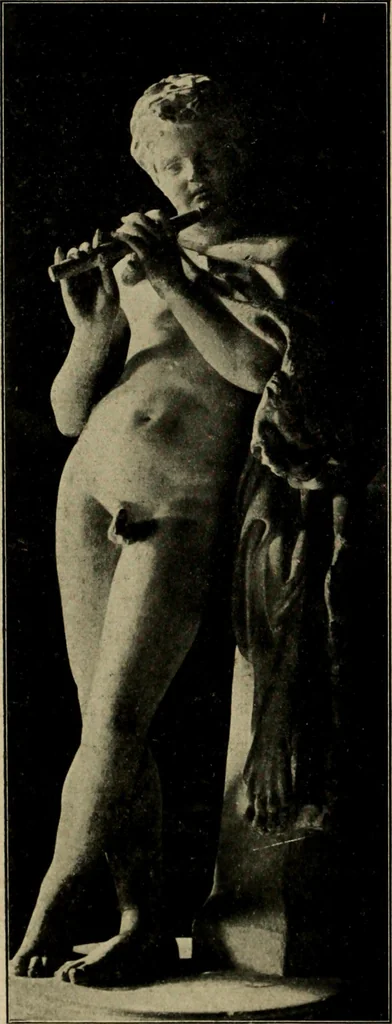 An illustration from Les musées d'Europe. La sculpture au Louvre;, 1900, leaf 103