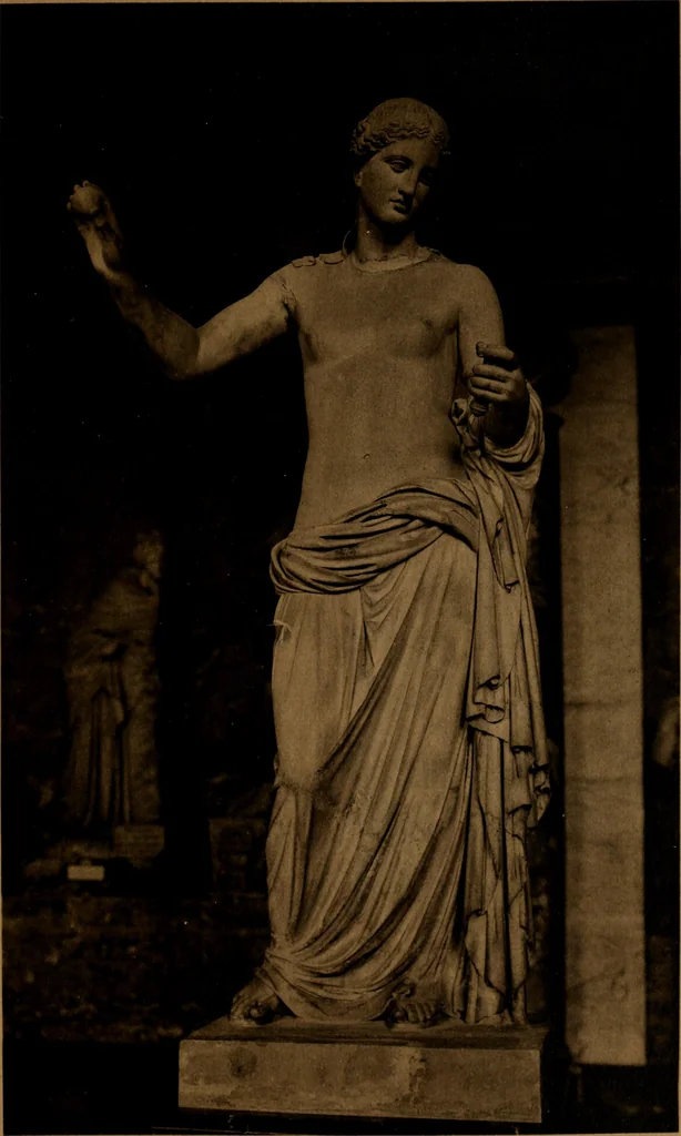 An illustration from Les musées d'Europe. La sculpture au Louvre;, 1900, leaf 104