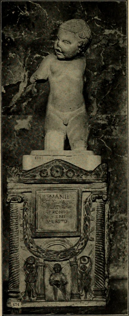 An illustration from Les musées d'Europe. La sculpture au Louvre;, 1900, leaf 110